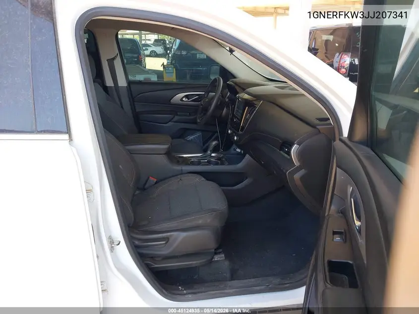 1GNERFKW3JJ207341 2018 Chevrolet Traverse Ls