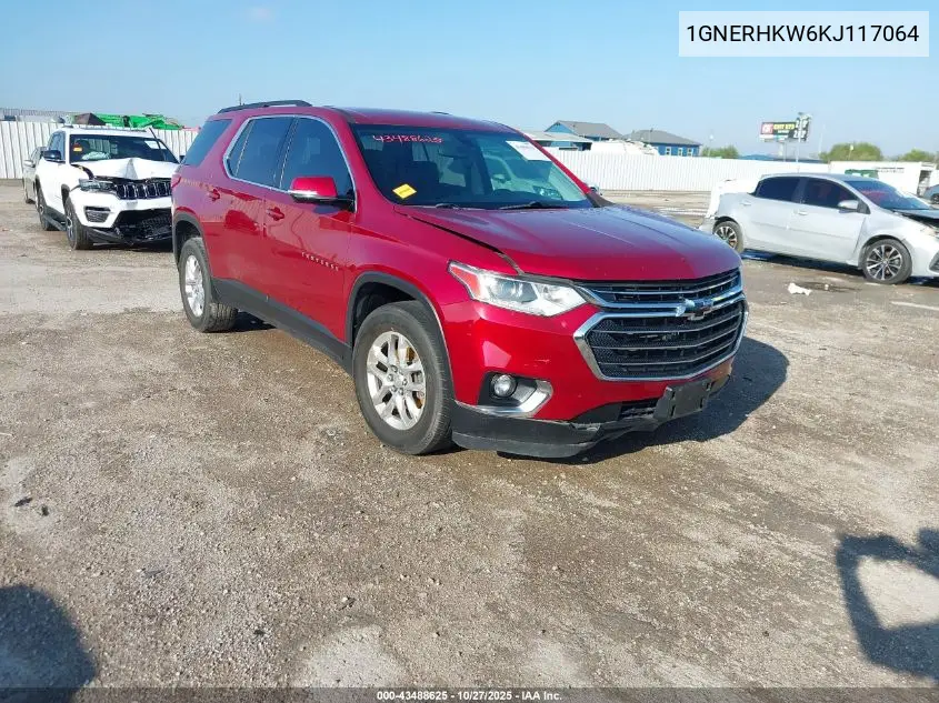1GNERHKW6KJ117064 2019 Chevrolet Traverse 3Lt