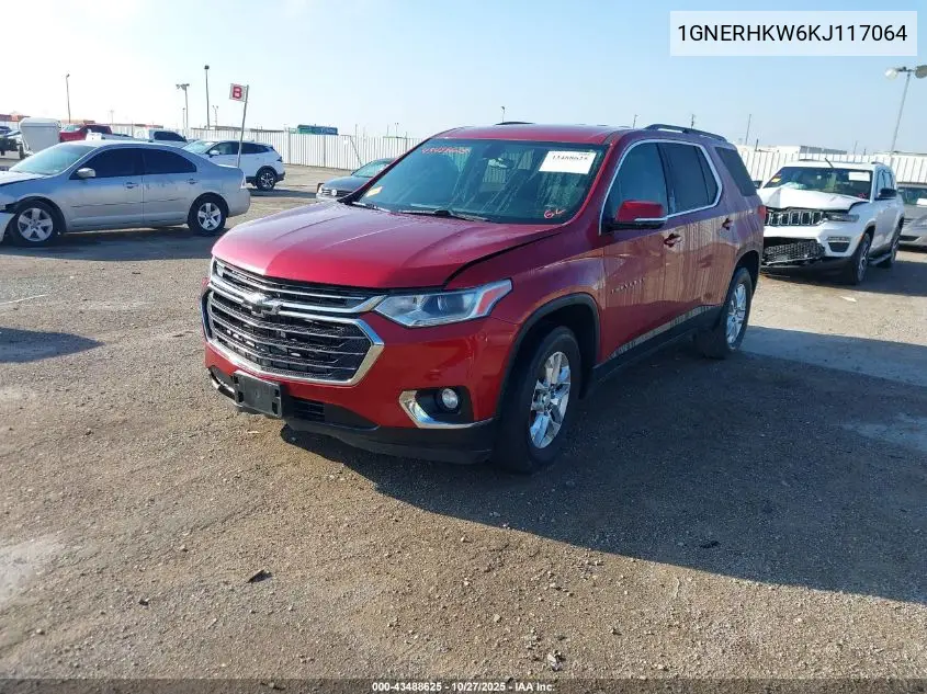 1GNERHKW6KJ117064 2019 Chevrolet Traverse 3Lt
