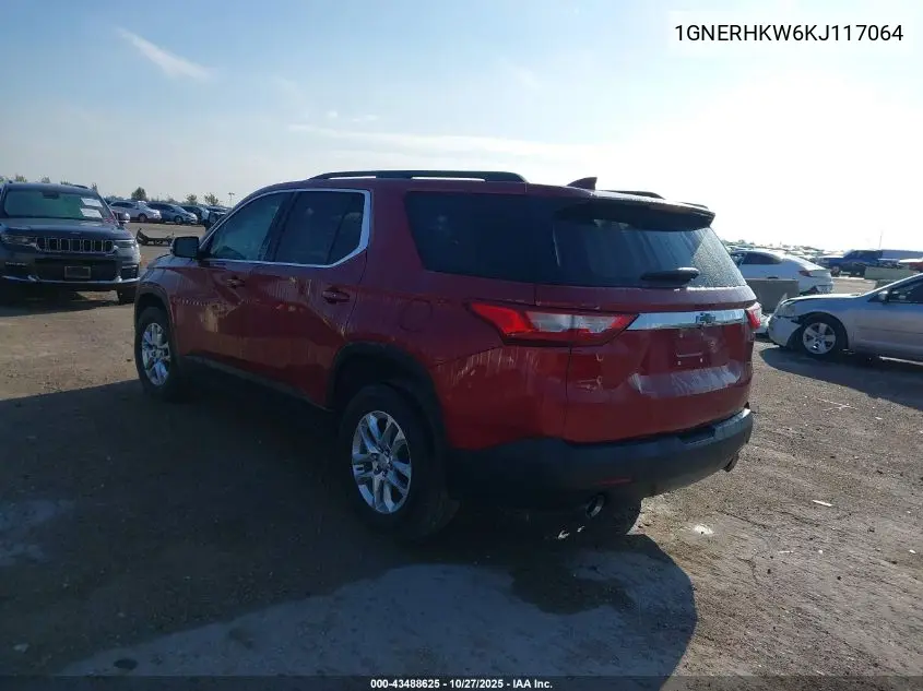 1GNERHKW6KJ117064 2019 Chevrolet Traverse 3Lt