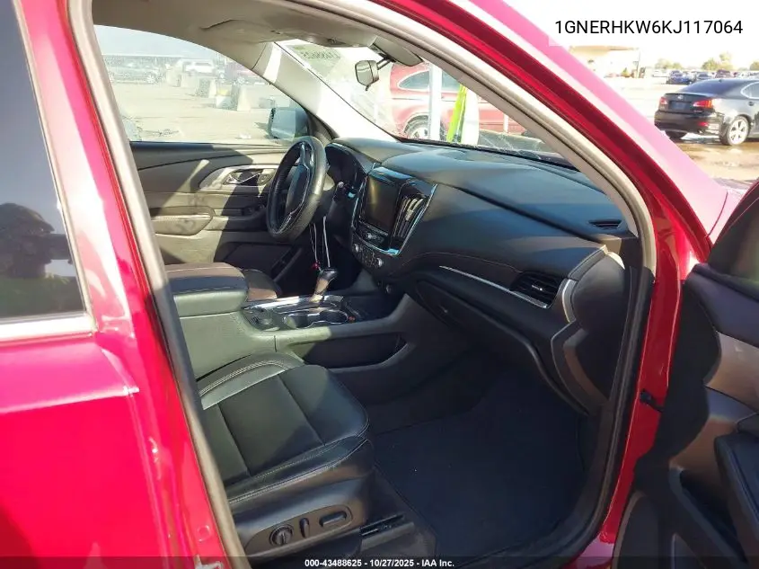 1GNERHKW6KJ117064 2019 Chevrolet Traverse 3Lt