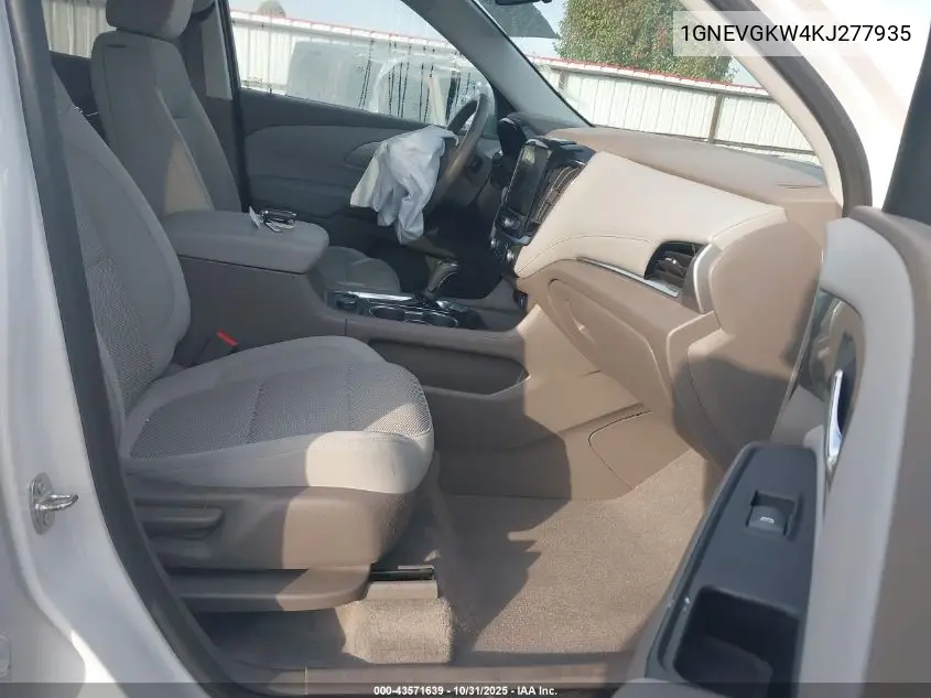 1GNEVGKW4KJ277935 2019 Chevrolet Traverse 1Lt