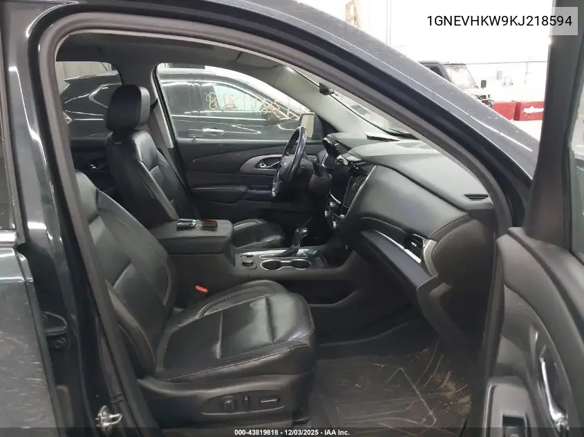 1GNEVHKW9KJ218594 2019 Chevrolet Traverse 3Lt
