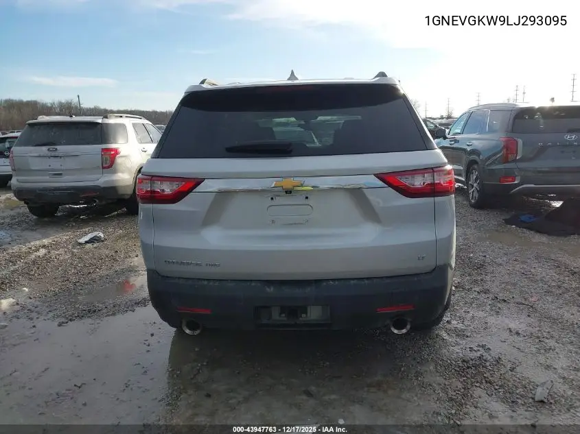 1GNEVGKW9LJ293095 2020 Chevrolet Traverse Awd Lt Cloth
