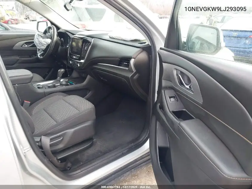 1GNEVGKW9LJ293095 2020 Chevrolet Traverse Awd Lt Cloth