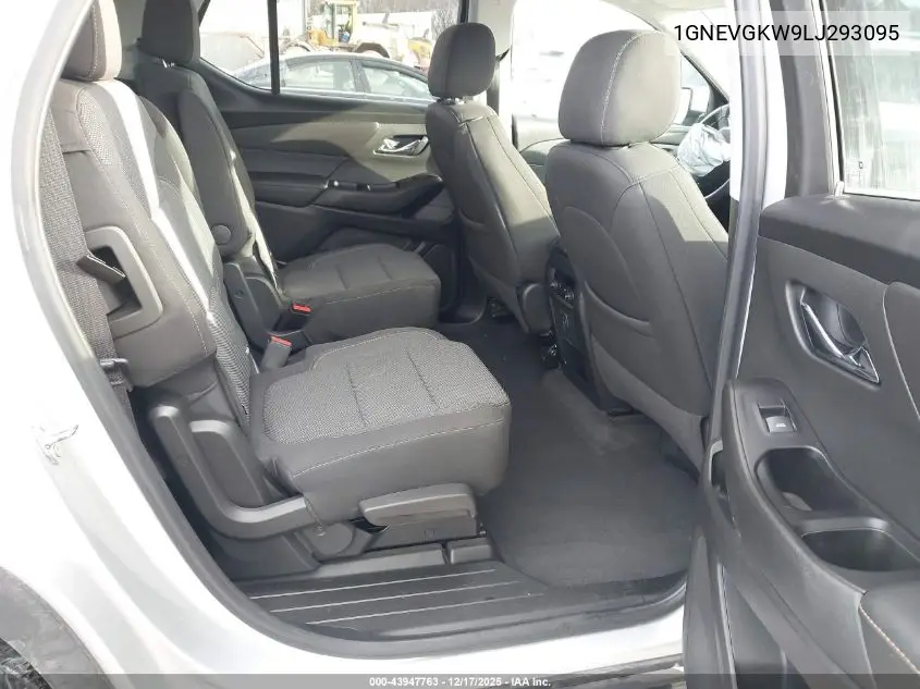 1GNEVGKW9LJ293095 2020 Chevrolet Traverse Awd Lt Cloth