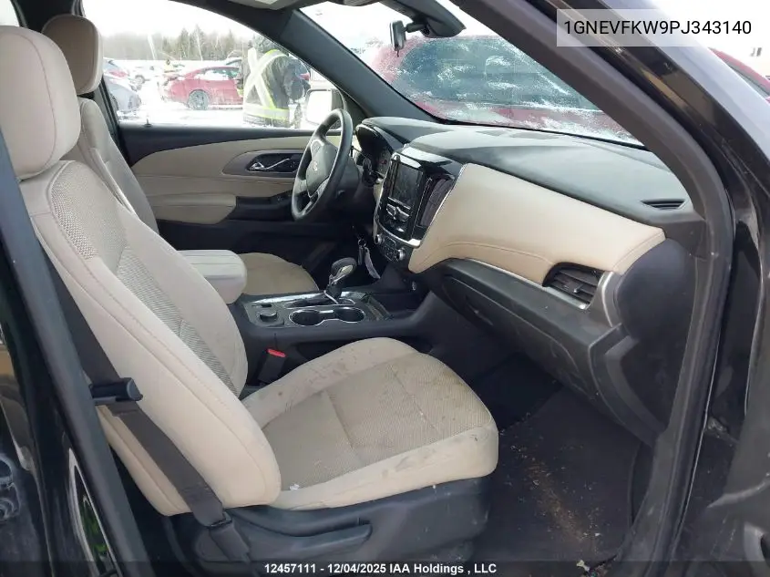 1GNEVFKW9PJ343140 2023 Chevrolet Traverse Ls