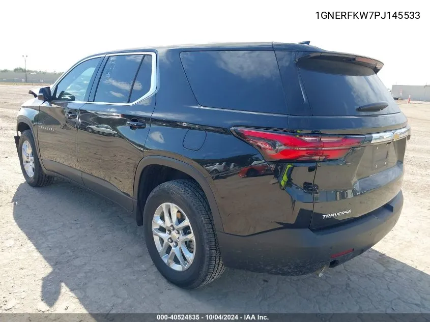 1GNERFKW7PJ145533 2023 Chevrolet Traverse Fwd Ls