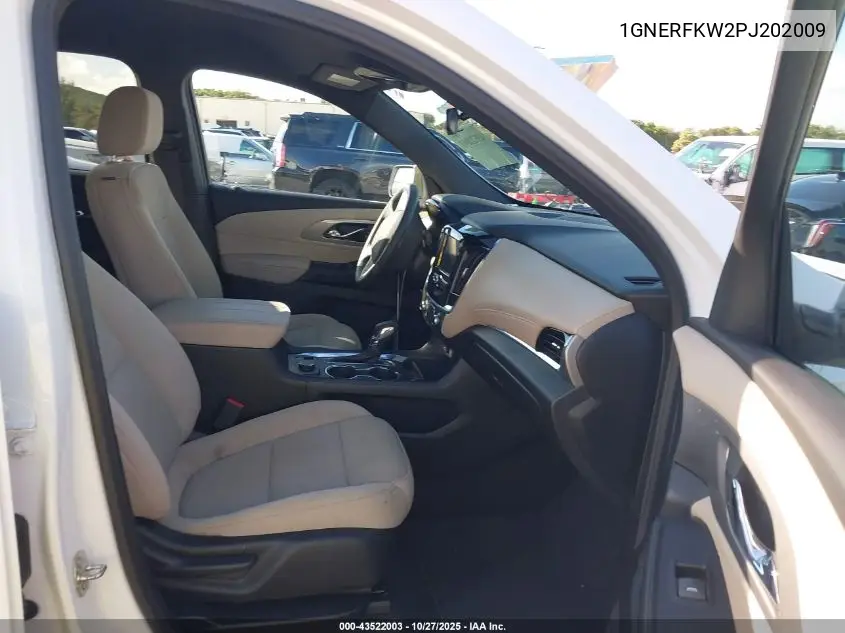 1GNERFKW2PJ202009 2023 Chevrolet Traverse Fwd Ls