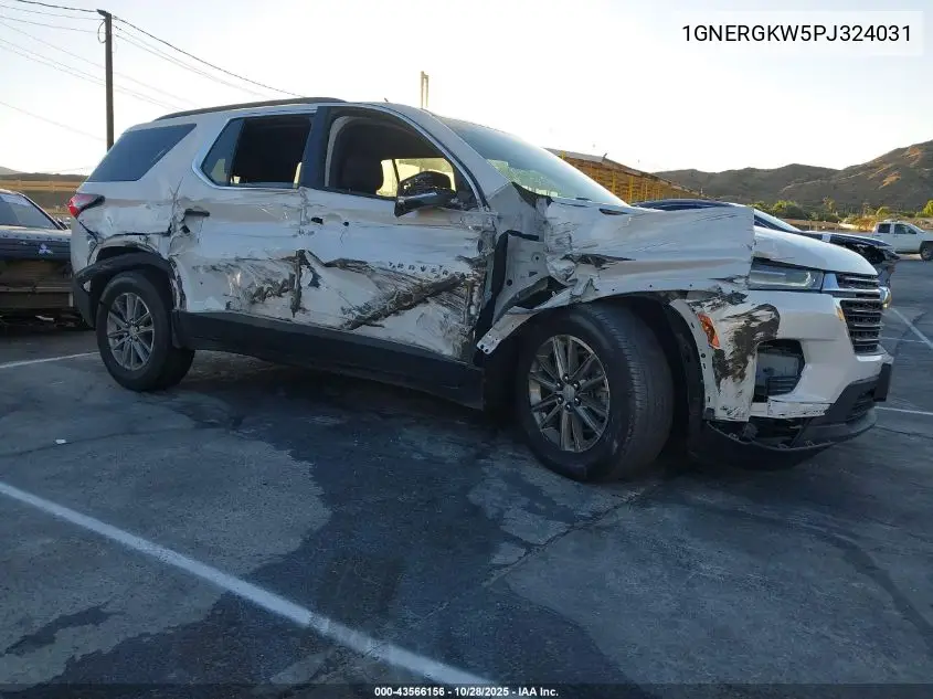 1GNERGKW5PJ324031 2023 Chevrolet Traverse Fwd Lt Cloth