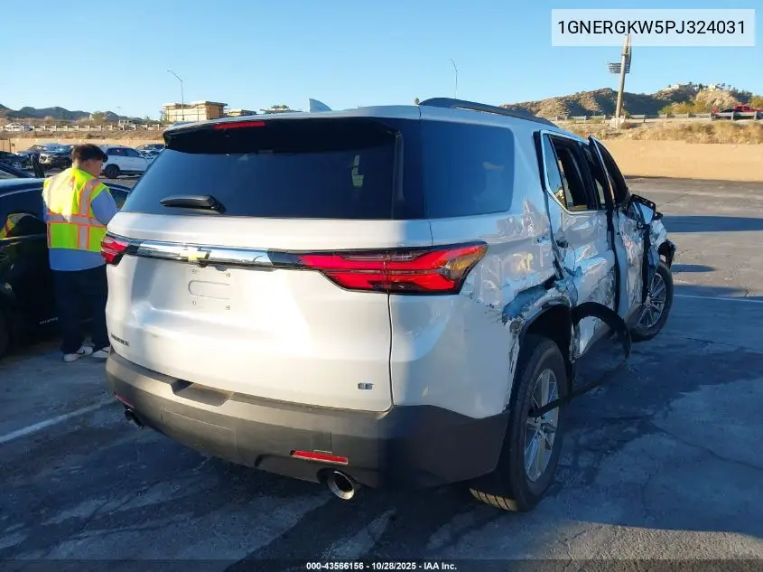 1GNERGKW5PJ324031 2023 Chevrolet Traverse Fwd Lt Cloth