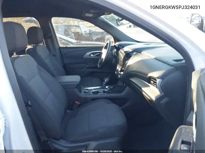 1GNERGKW5PJ324031 2023 Chevrolet Traverse Fwd Lt Cloth