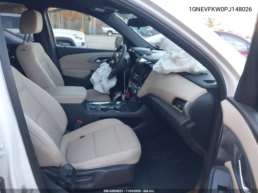 1GNEVFKW0PJ148026 2023 Chevrolet Traverse Awd Ls