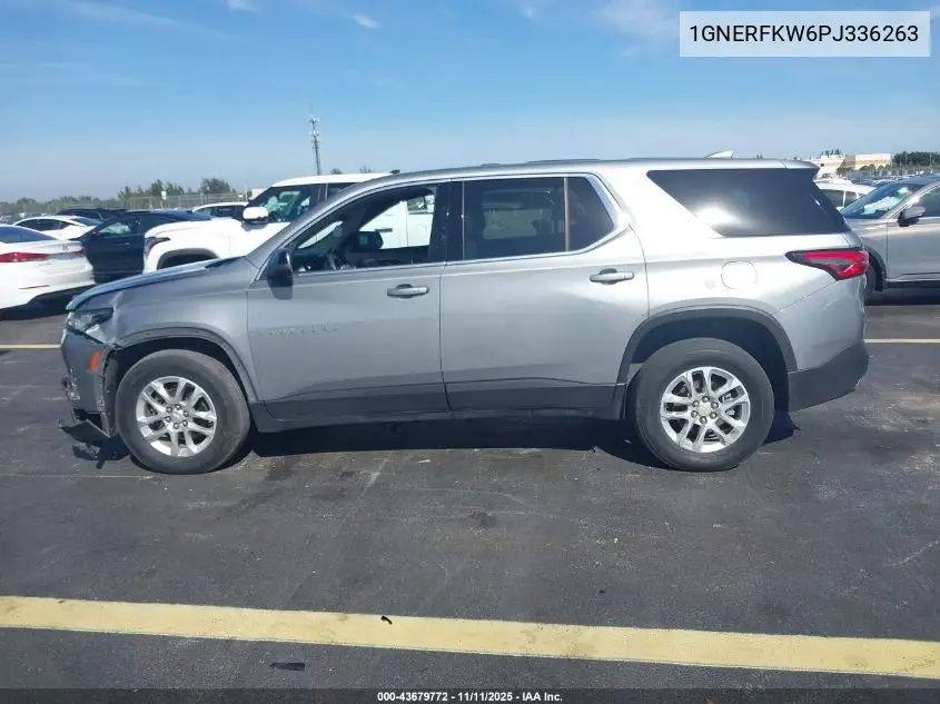 1GNERFKW6PJ336263 2023 Chevrolet Traverse Fwd Ls