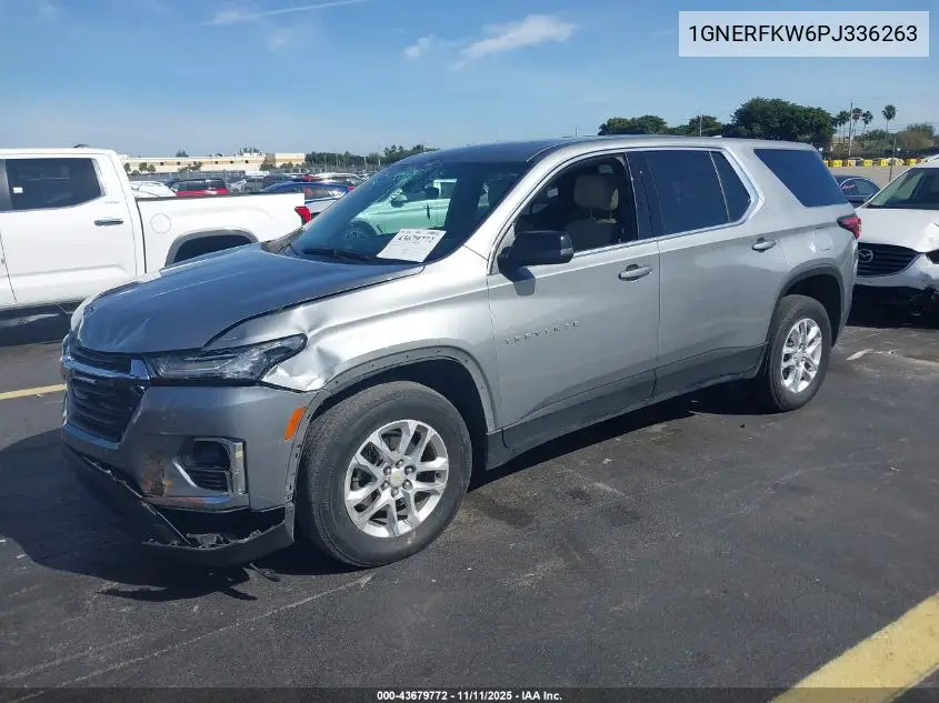 1GNERFKW6PJ336263 2023 Chevrolet Traverse Fwd Ls