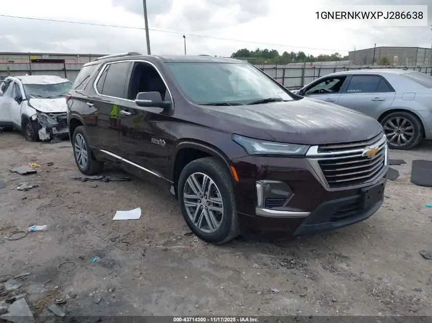 1GNERNKWXPJ286638 2023 Chevrolet Traverse Fwd High Country