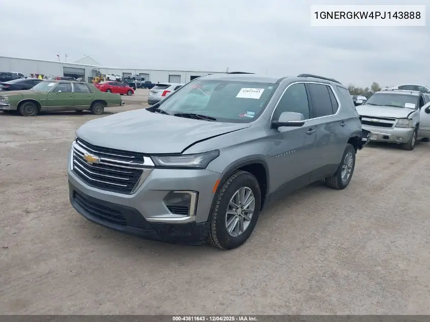 1GNERGKW4PJ143888 2023 Chevrolet Traverse Fwd Lt Cloth