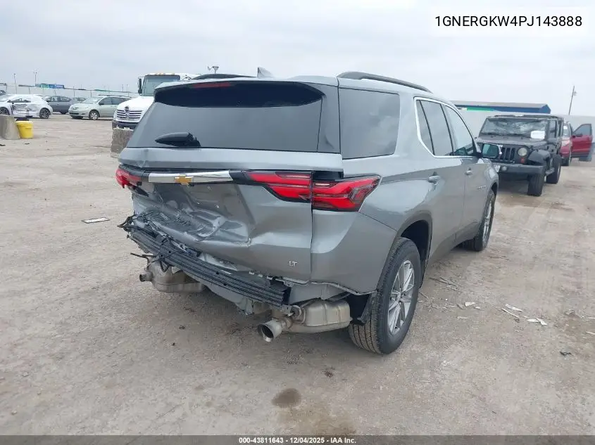 1GNERGKW4PJ143888 2023 Chevrolet Traverse Fwd Lt Cloth