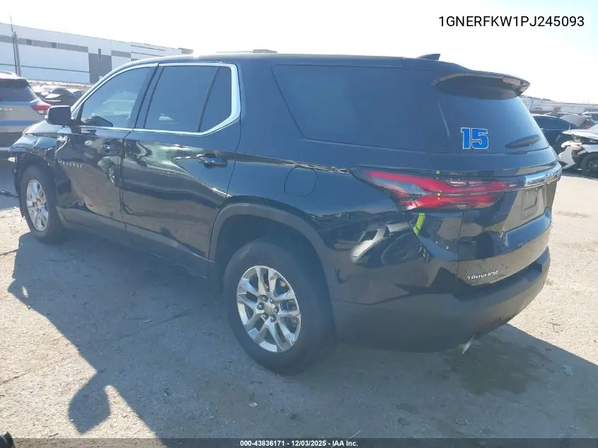 1GNERFKW1PJ245093 2023 Chevrolet Traverse Fwd Ls