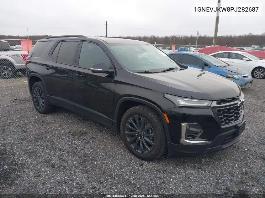 1GNEVJKW8PJ282687 2023 Chevrolet Traverse Awd Rs