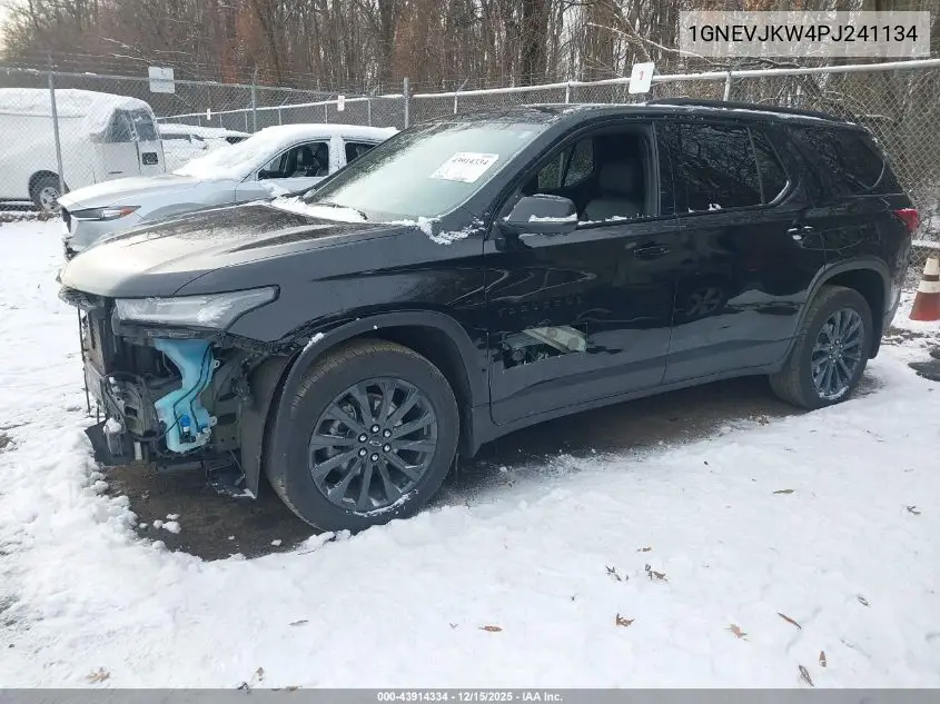 1GNEVJKW4PJ241134 2023 Chevrolet Traverse Awd Rs