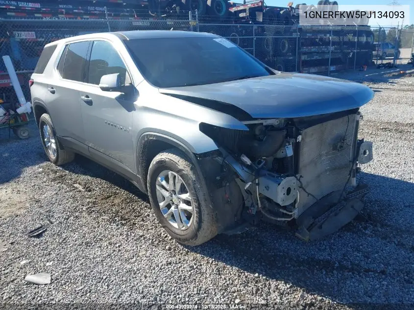 1GNERFKW5PJ134093 2023 Chevrolet Traverse Fwd Ls