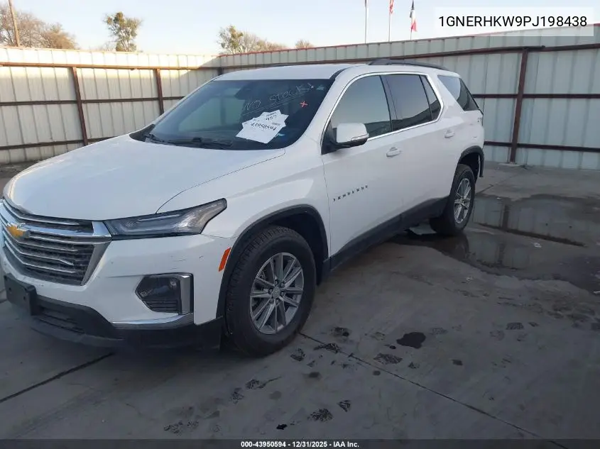 1GNERHKW9PJ198438 2023 Chevrolet Traverse Fwd Lt Leather