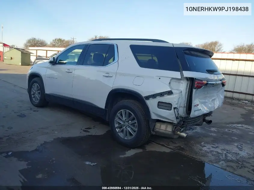 1GNERHKW9PJ198438 2023 Chevrolet Traverse Fwd Lt Leather