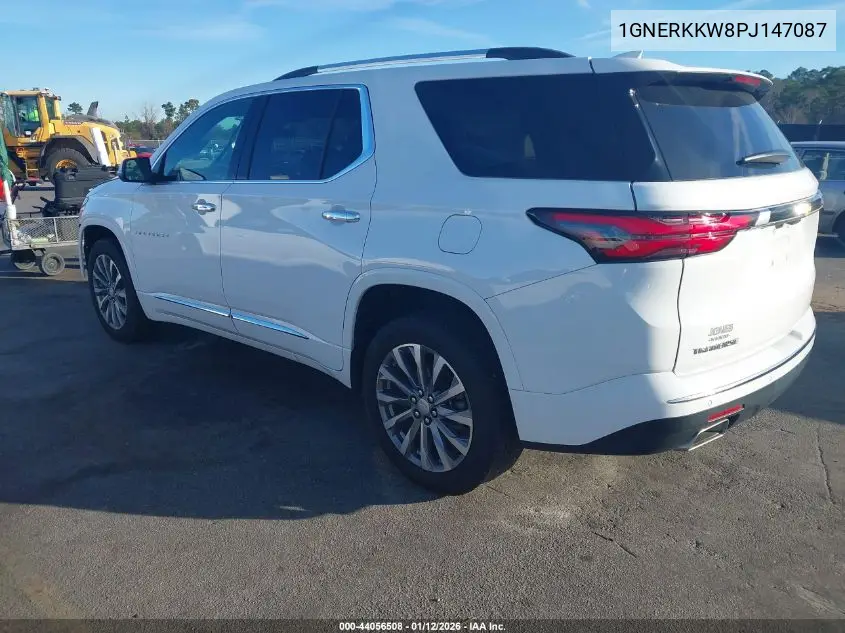 1GNERKKW8PJ147087 2023 Chevrolet Traverse Fwd Premier