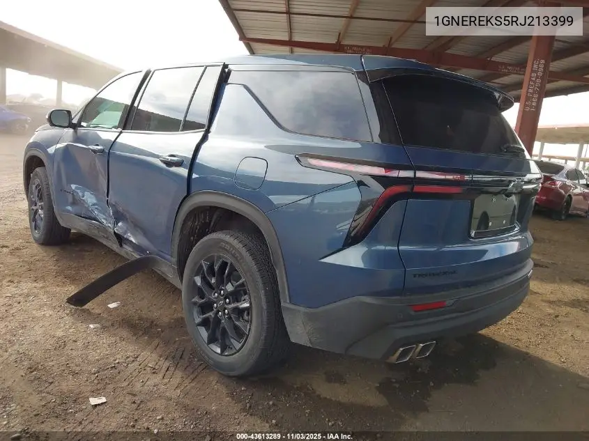 1GNEREKS5RJ213399 2024 Chevrolet Traverse Fwd Ls