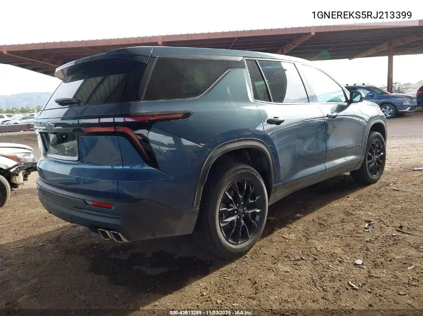 1GNEREKS5RJ213399 2024 Chevrolet Traverse Fwd Ls