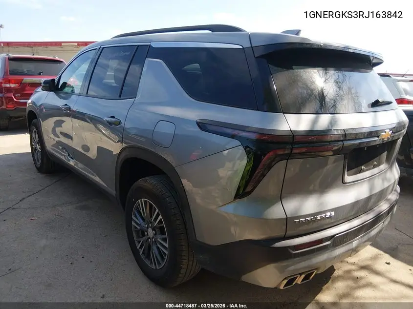 1GNERGKS3RJ163842 2024 Chevrolet Traverse Fwd Lt