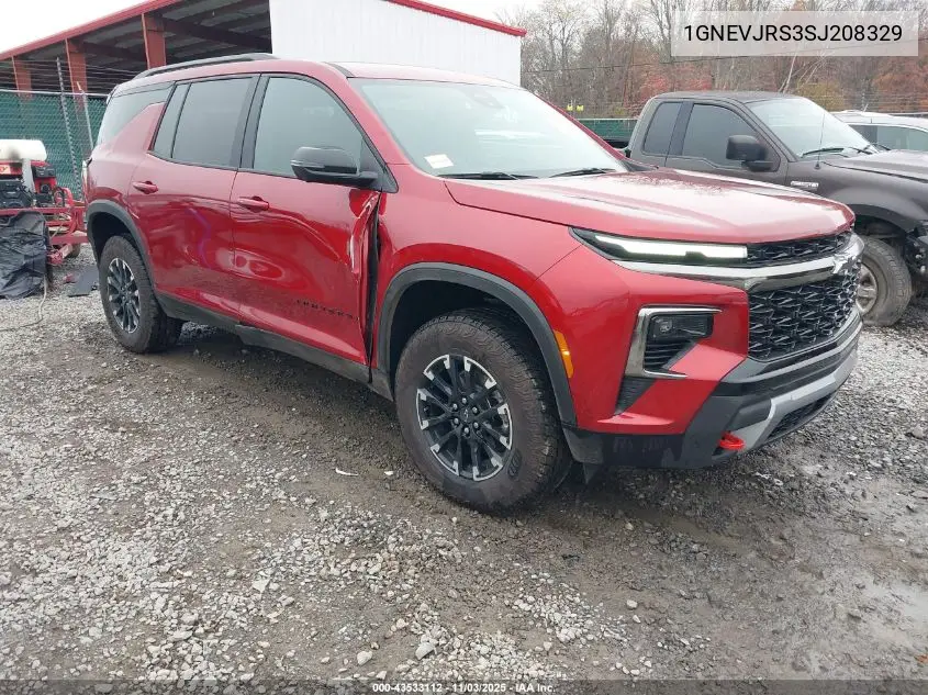 1GNEVJRS3SJ208329 2025 Chevrolet Traverse Awd Z71