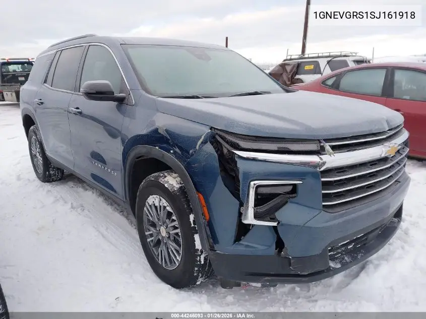 1GNEVGRS1SJ161918 2025 Chevrolet Traverse Awd Lt