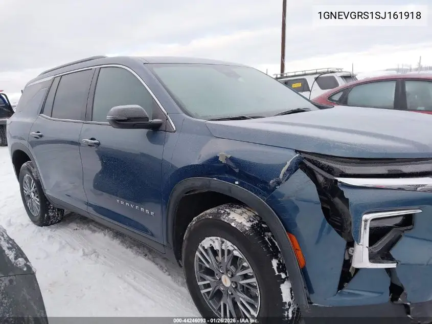 1GNEVGRS1SJ161918 2025 Chevrolet Traverse Awd Lt