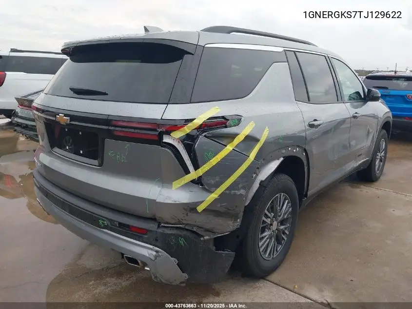1GNERGKS7TJ129622 2026 Chevrolet Traverse Fwd Lt