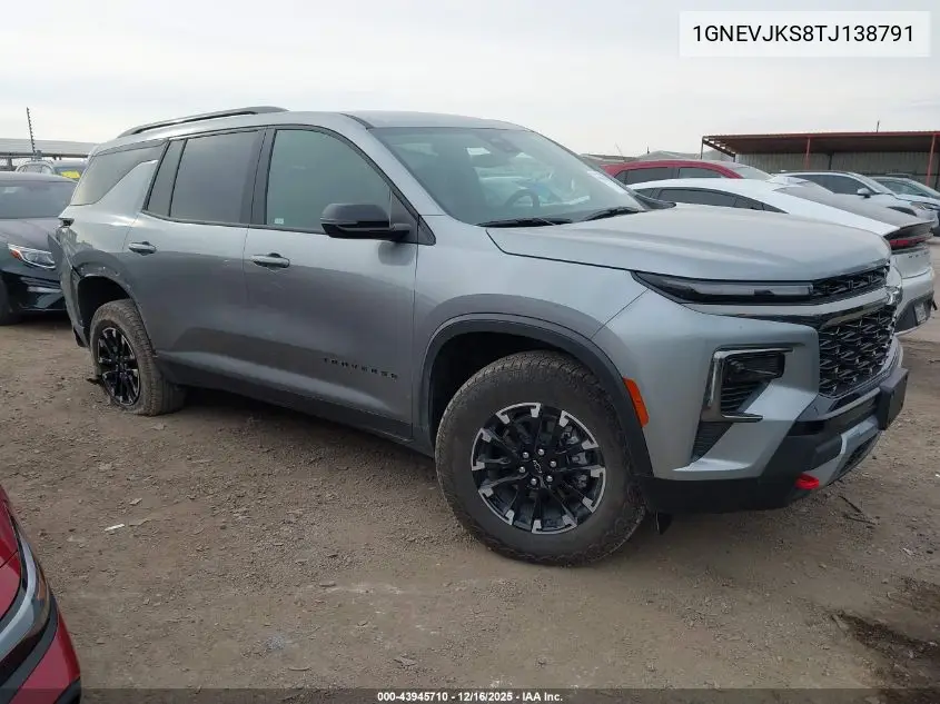 1GNEVJKS8TJ138791 2026 Chevrolet Traverse Awd Z71