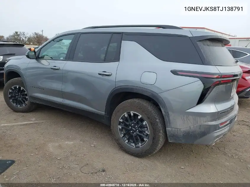 1GNEVJKS8TJ138791 2026 Chevrolet Traverse Awd Z71