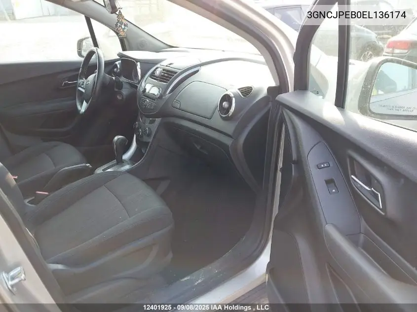 3GNCJPEB0EL136174 2014 Chevrolet Trax
