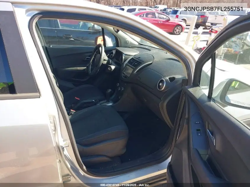 3GNCJPSB7FL255751 2015 Chevrolet Trax 1Ls