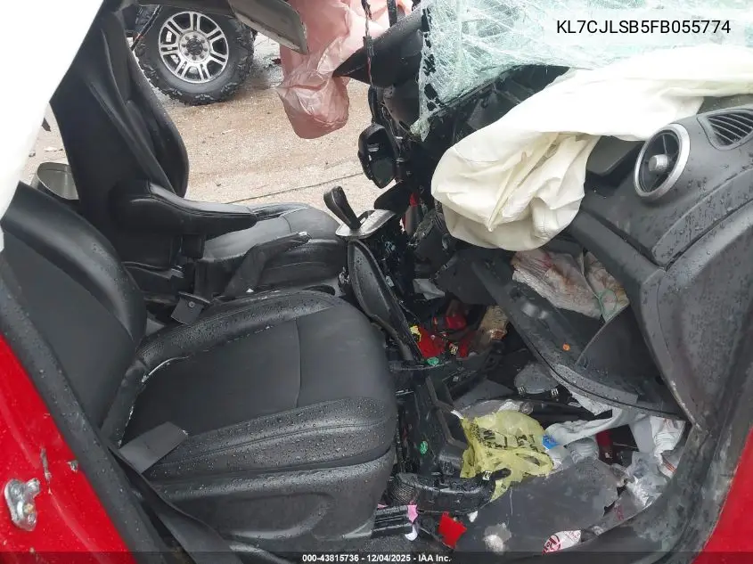 KL7CJLSB5FB055774 2015 Chevrolet Trax Lt