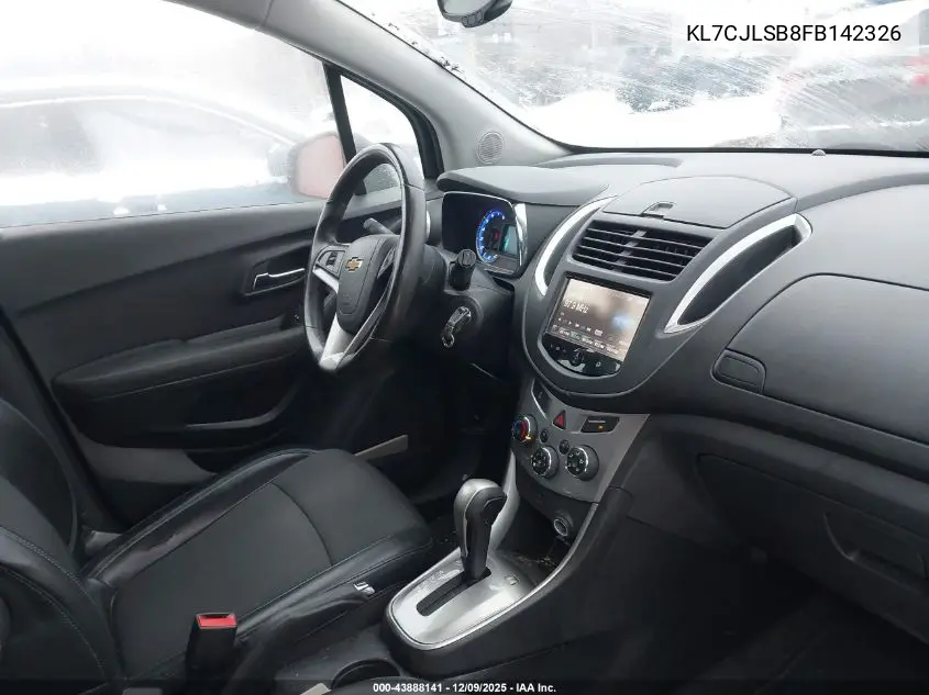 KL7CJLSB8FB142326 2015 Chevrolet Trax Lt
