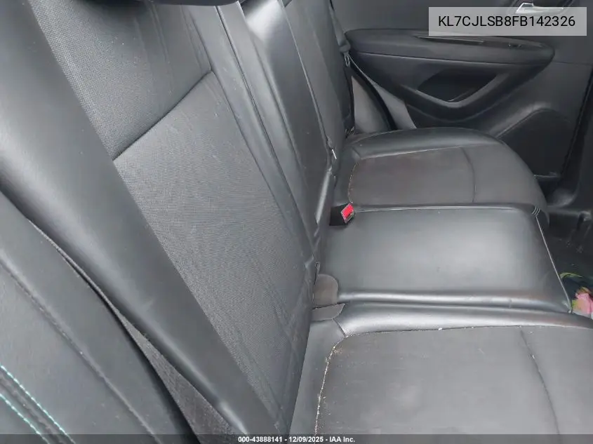 KL7CJLSB8FB142326 2015 Chevrolet Trax Lt