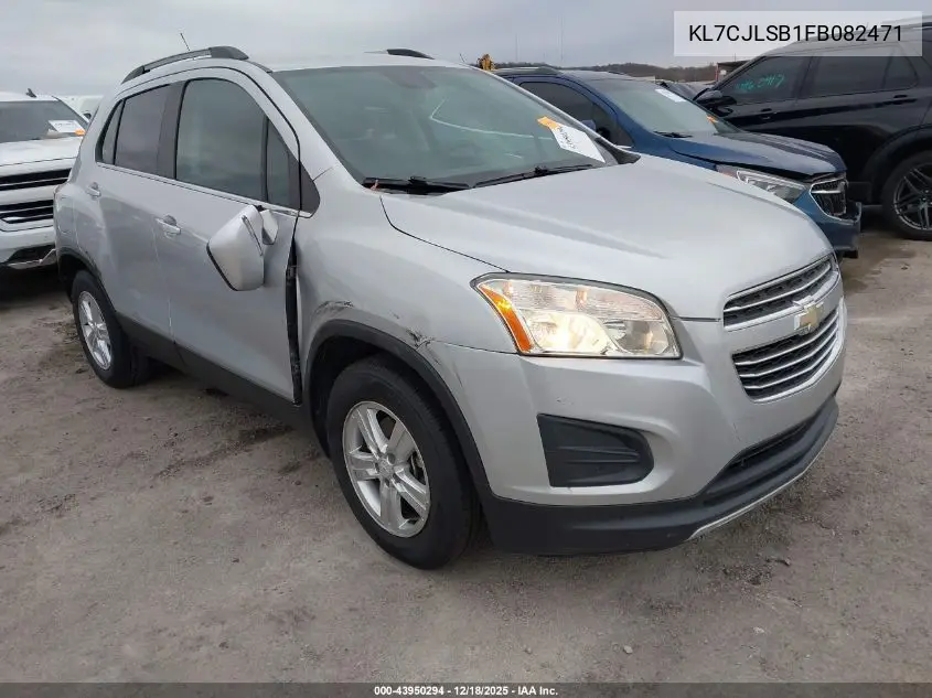 KL7CJLSB1FB082471 2015 Chevrolet Trax Lt