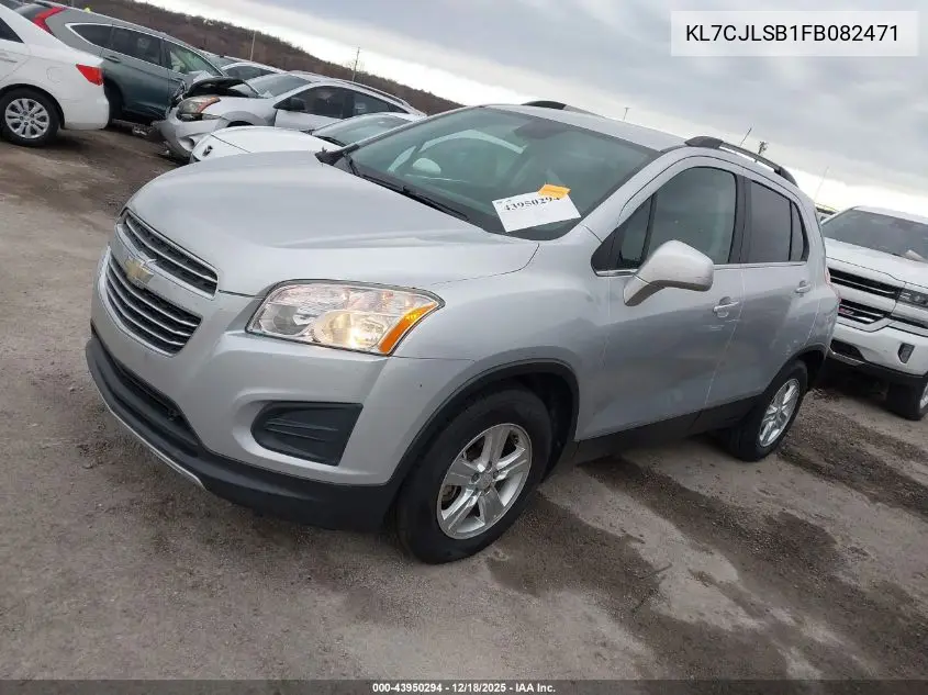 KL7CJLSB1FB082471 2015 Chevrolet Trax Lt