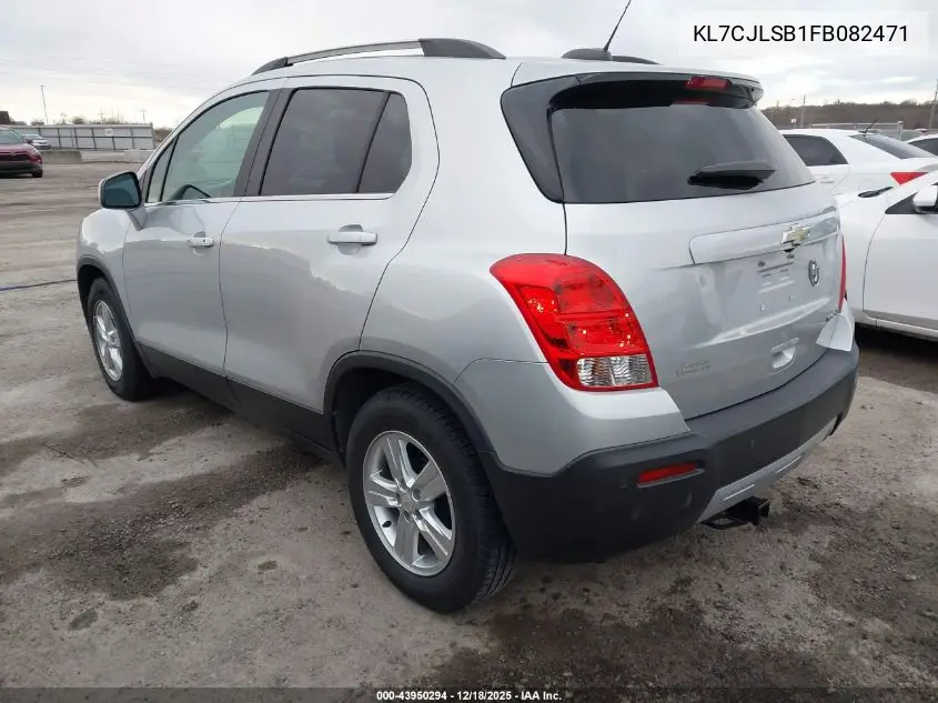 KL7CJLSB1FB082471 2015 Chevrolet Trax Lt