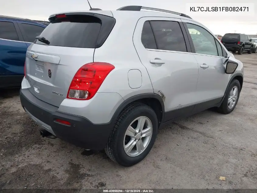 KL7CJLSB1FB082471 2015 Chevrolet Trax Lt