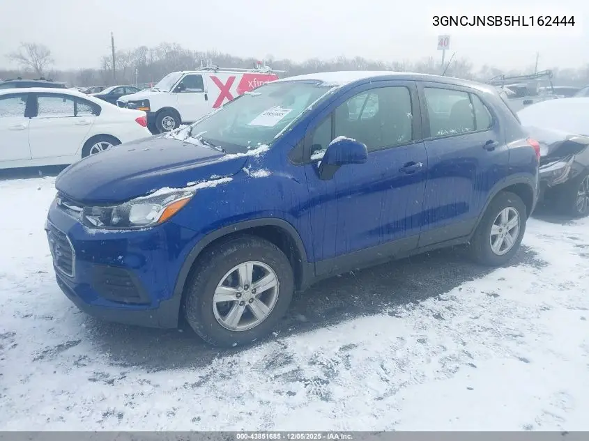 3GNCJNSB5HL162444 2017 Chevrolet Trax Ls