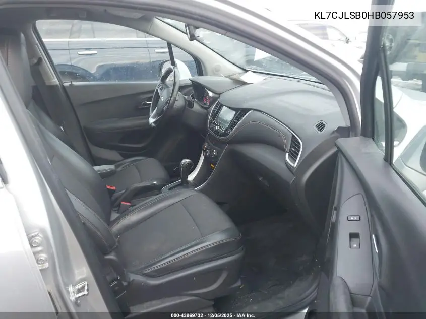 KL7CJLSB0HB057953 2017 Chevrolet Trax Lt