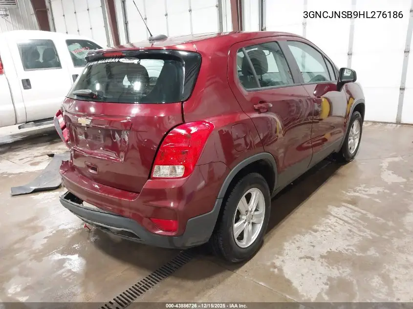 3GNCJNSB9HL276186 2017 Chevrolet Trax Ls